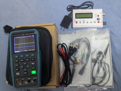 Oscilloscope portable hanmatek - oscilloscope,