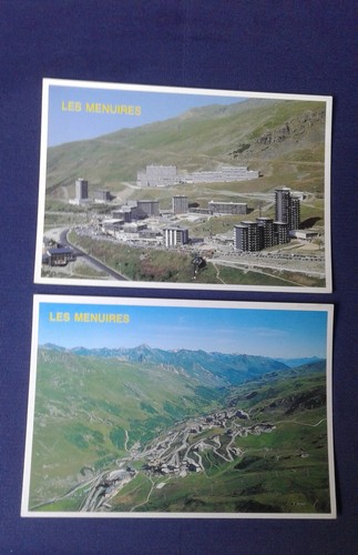 Cartes postales les menuires - postales,