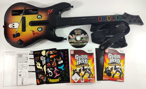 Jeu wii guitar hero - jeu, world