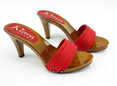Mule rouge made - mule,