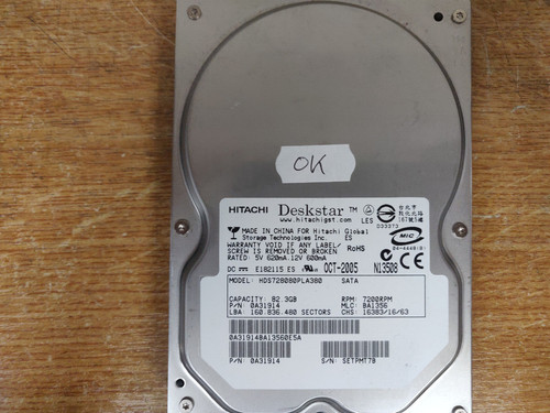 Disque dur hitachi - disque, deskstar