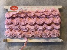ANCIEN GALON RUBAN ROSE 10,5