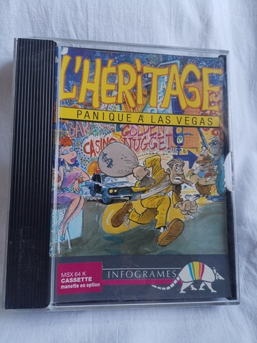 Jeu msx l héritage - jeu, l'héritage