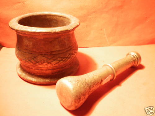 Mortier epices bronze - ,