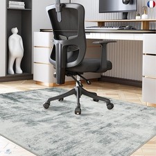 Famibay Tapis de chaise de bureau pour plancher en bois dur - 120 x 150 cm -