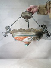 Ancien lustre bronze et - ancien,