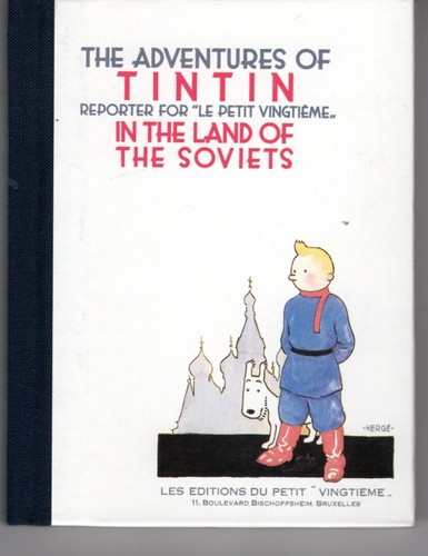 Tintin pays des soviets - tintin,