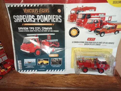 Pompier ixo hachette - 1/43,