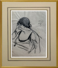 GEORGES GOURSAT dit SEM (1863-1934) DESSIN ORIGINAL PRINCESSE MURAT (559)