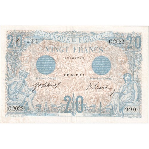 France francs bleu - francs,,