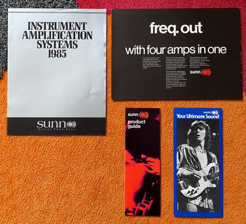 Sunn amplifiers 4 vintage - amplifiers,