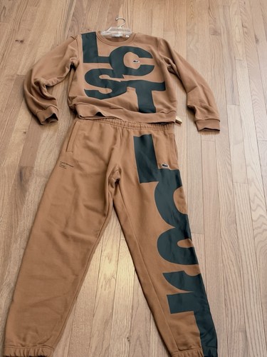 Lacoste brown contrast - brown,