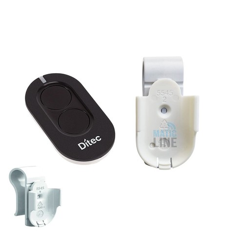 Ditec télécommandé zen2 433 - ditec,