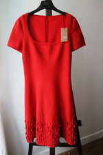 Alaïa robe rouge taille 38