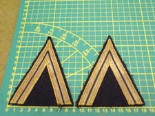 Galon gendarmerie mobile grades MDL maréchal logis gendarme french stripe patch