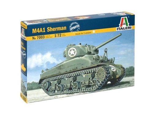 Italeri m4a1 sherman - italeri, 1/72