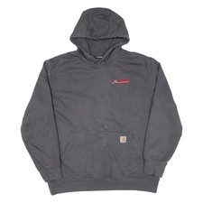 Sweat À Capuche Gris Pour
