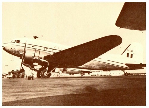 Carte postale avion alitalia - carte,
