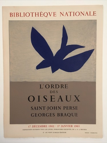 Braque original exhibition - braque,