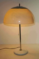 Lampe vintage champignon Unilux à restaurer 