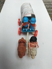 Chariot bâché Western avec 2