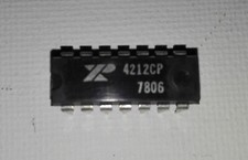 IC - Quad Operational Amplifier - Exar - XR4212CP - DIP14