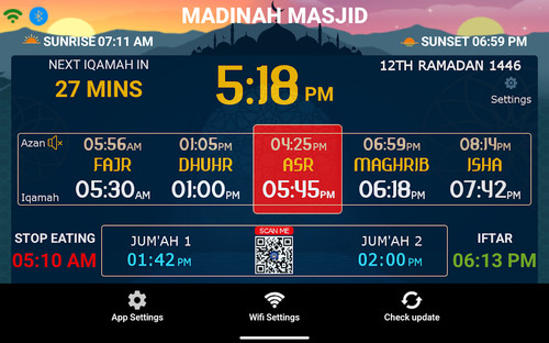 Azan clock for home islamic - for,