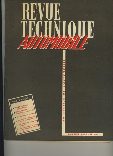 Revue technique automobile - (c6)revue,