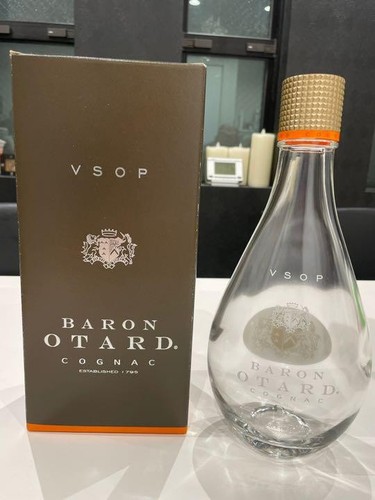 Bouteille vide cognac - bouteille,
