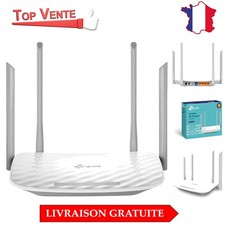 Routeur WiFi Puissant TP-Link AC 1200, Configuration Facile et 3 Ans de