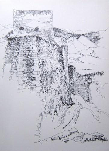 Gravure provence seyne la - provence, :