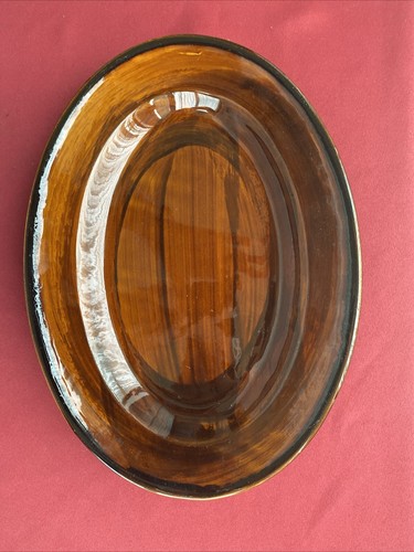 Plat service ovale - service, vintage