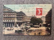 CPA PARIS LA PLACE DU THÉÂTRE FRANÇAIS