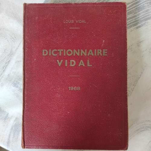 Dictionnaire vidal 1968 - dictionnaire,