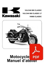 MANUEL REVUE ATELIER RÉPARATION PDF KAWASAKI VULCAN VN900 VN CLASSIC 