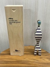 Poupée Vitra en bois n°1 Alexander Girard 1952 épicéa peint à la main art...