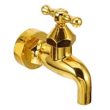  Fontaine d'eau de cour, bec coulant Invisible, robinet de fontaine d'eau, décor