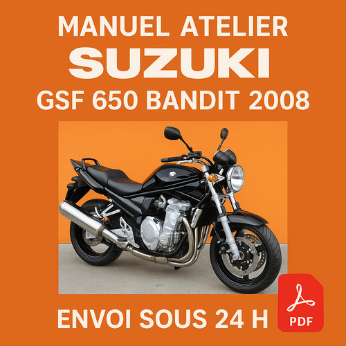 Manuel atelier suzuki gsf 650 - manuel,