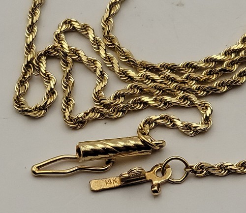 Solide 14k entortillé - solide,