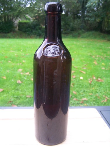Bouteille ancienne verre - ancienne,