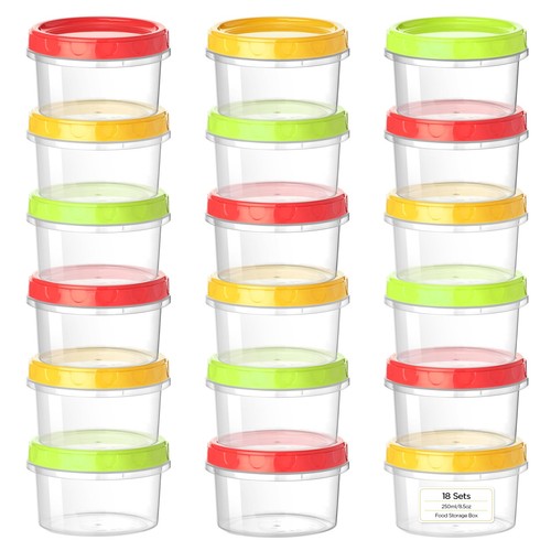 18pcs boîtes alimentaires - 18pcs,