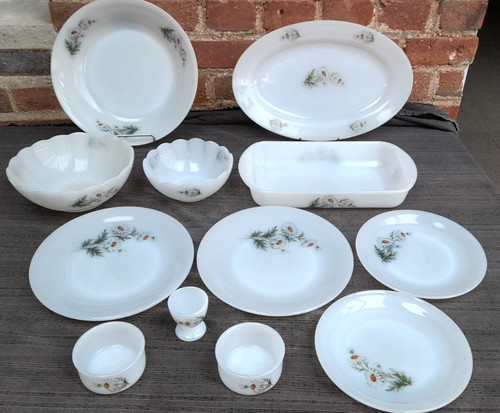 Pieces arcopal marguerites - arcopal,