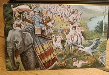 CPA Bébés Naissances Cigogne