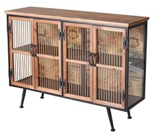 Loft Meuble Bois Buffet 50er