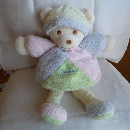 Doudou ours takinou rose - -,