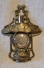 Ancien Thermomètre Mural En Forme De Lampe À Pétrole Marque ’’ K A ’’  Ht 17 cm