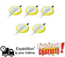 Lot 5 Piles de rechange CR2025