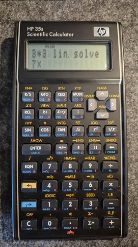 Hewlett packard 35s - hewlett,