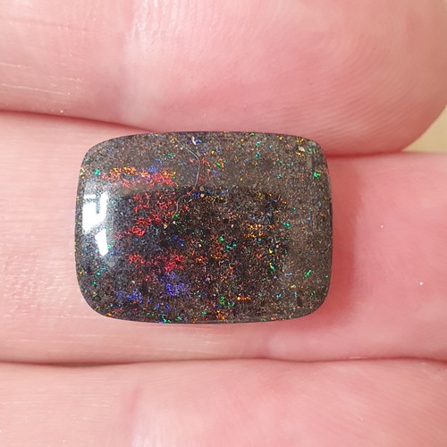 Opale noire matrix andamooka - opale,