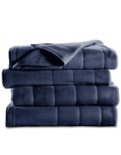 Sunbeam Blue Heated Blanket